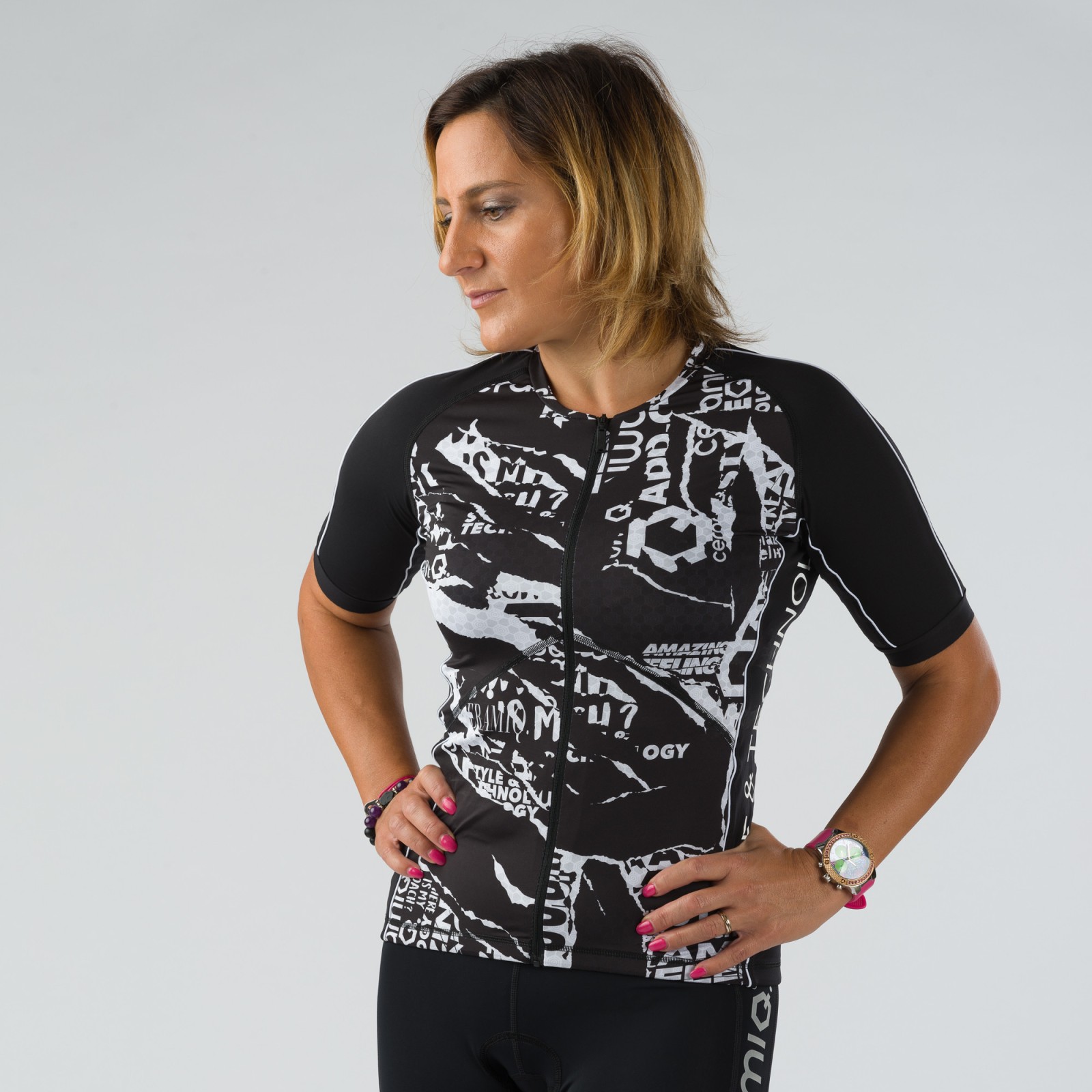 MAILLOT VÉLO MANCHES COURTES