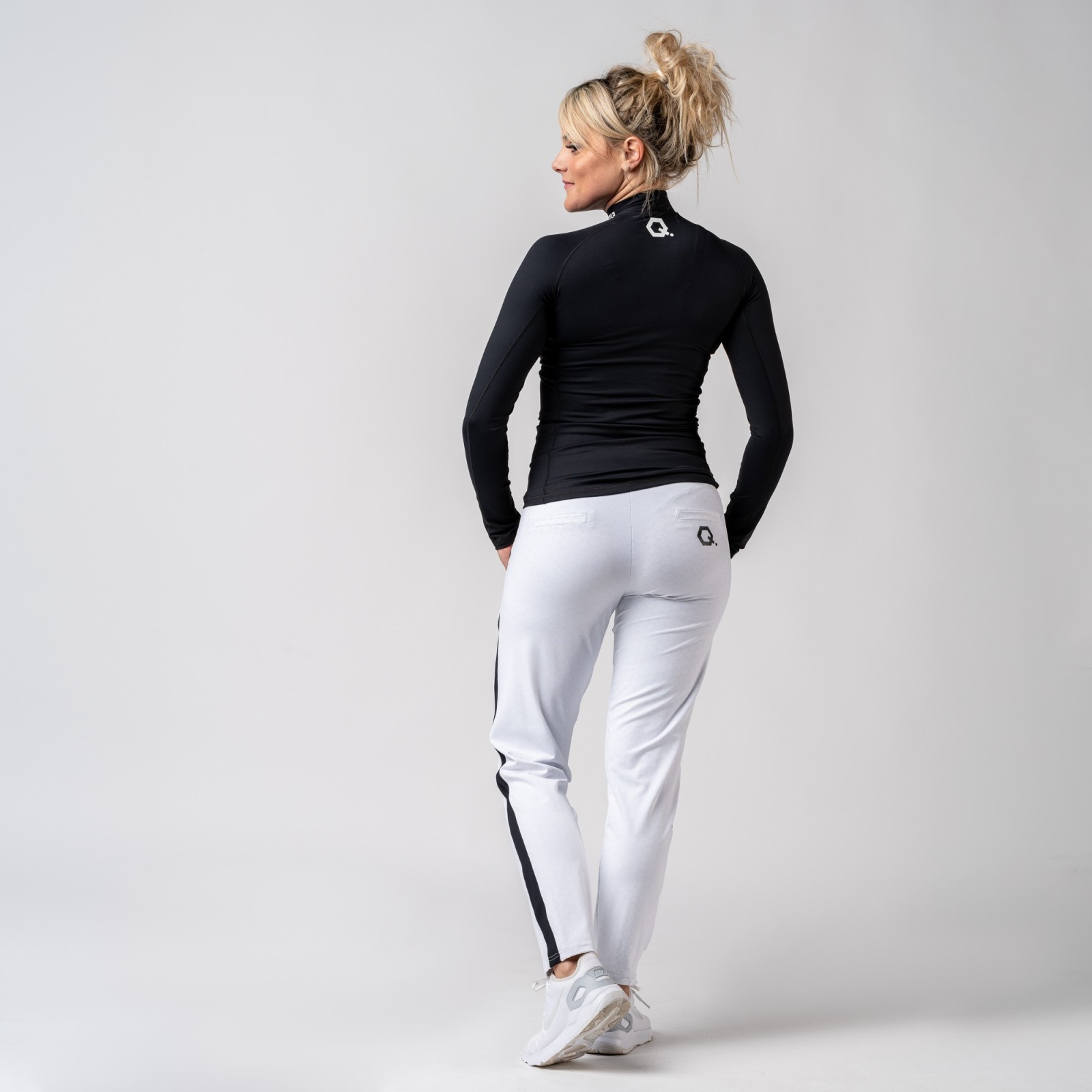 Langarmshirt mit Stehkragen für Damen