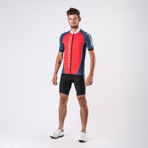 VESTE CYCLISTE MANCHES COURTES