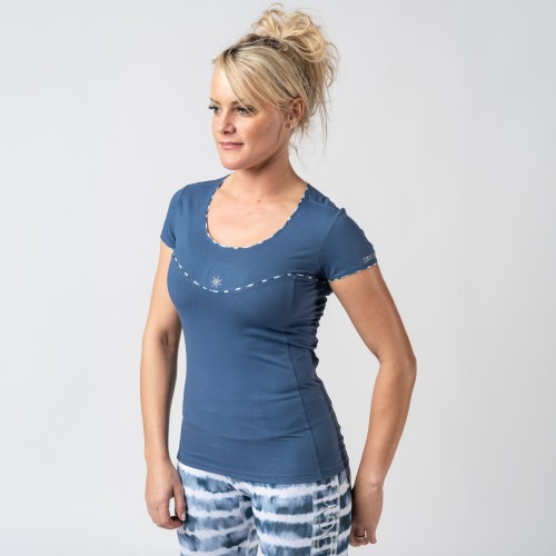 T-SHIRT MANCHES COURTES COL ROND