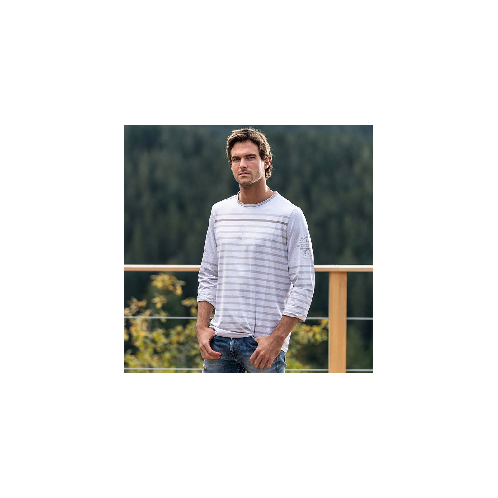 LANGARM-SHIRT WEISS