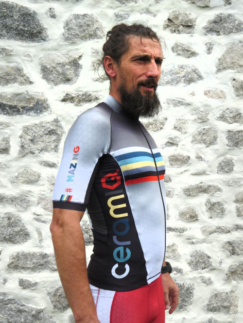 MAILLOT VÉLO MANCHES COURTES