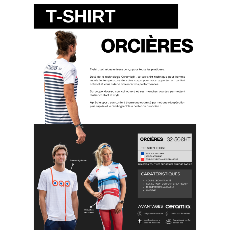 Personalisierbares Club T-Shirt | Premium Thermoregulierend Ceramiq®